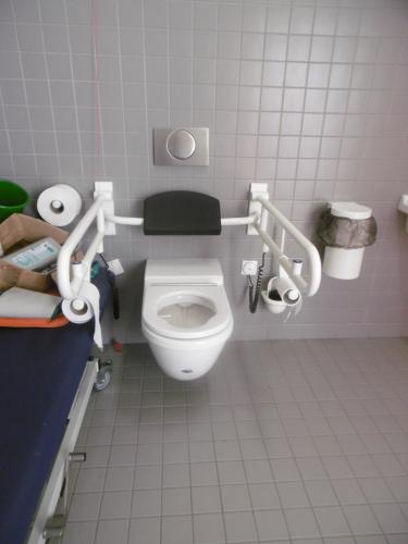 Rollstuhl-WC Schulgebäude, Erdgeschoss